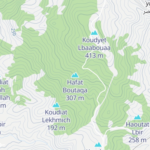 Map of Hafat Boutaqa