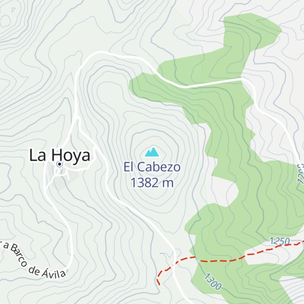 Map of El Cabezo