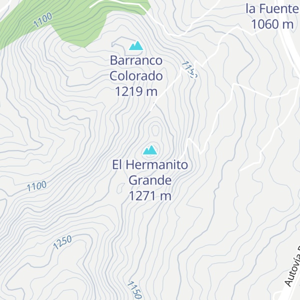 Map of El Hermanito Grande