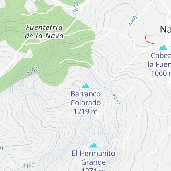 Map of Barranco Colorado