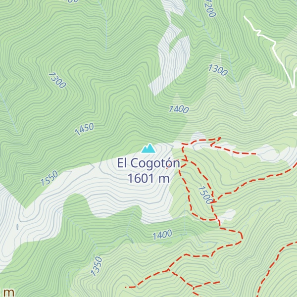 Map of El Cogotón