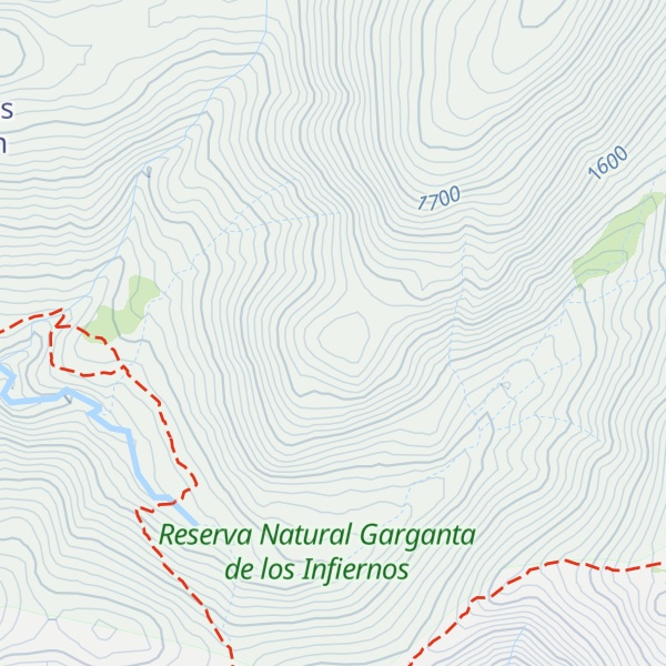 Map of Risco de Peña Lozana