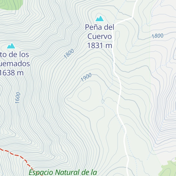 Map of Canchal de la Panadera