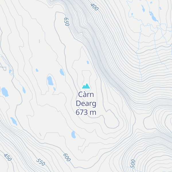 Map of Càrn Dearg