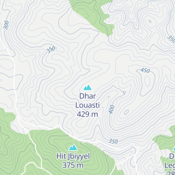 Map of Dhar Louasti