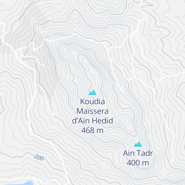 Map of Koudia Maïssera d’Aïn Hedid