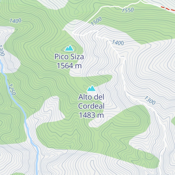 Map of Peña de la Siza