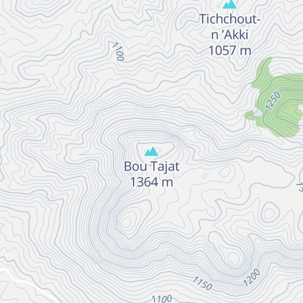 Map of Bou Tajat