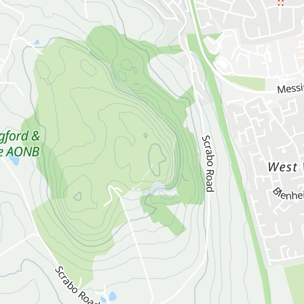 Map of Scrabo Hill