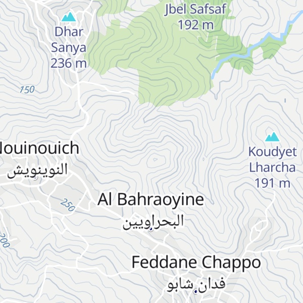 Map of Koudyet Rara