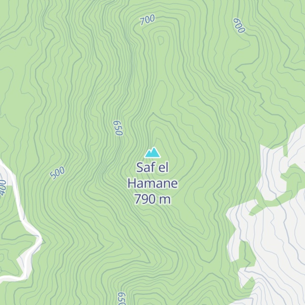 Map of Saf el Hamane