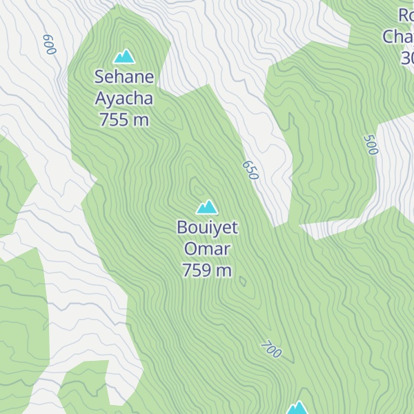 Map of Bouiyet Omar