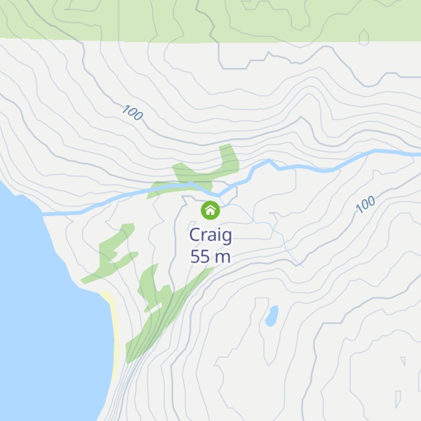 Map of Craig
