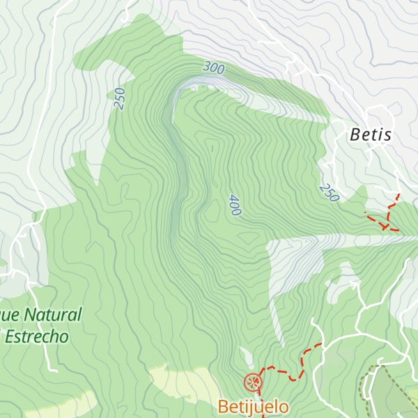 Map of San Bartolomé