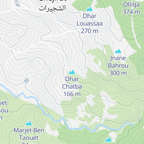 Map of Dhar Chatba