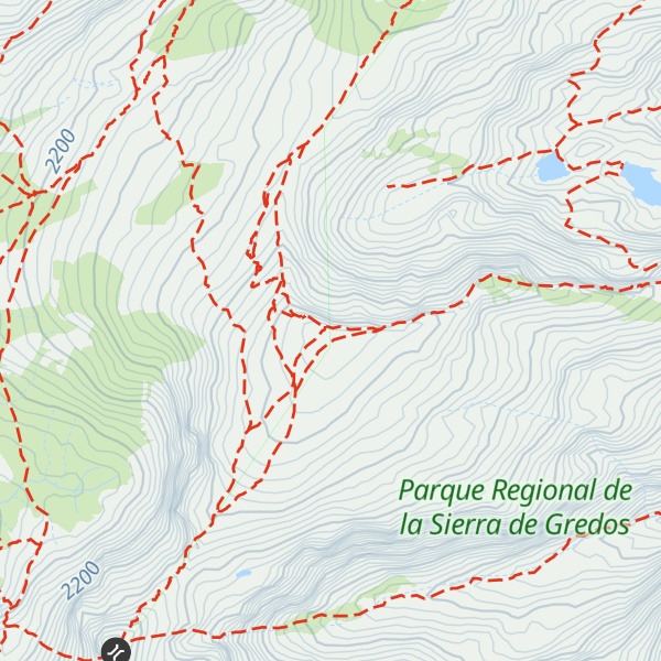 Map of Canchal de la Ceja