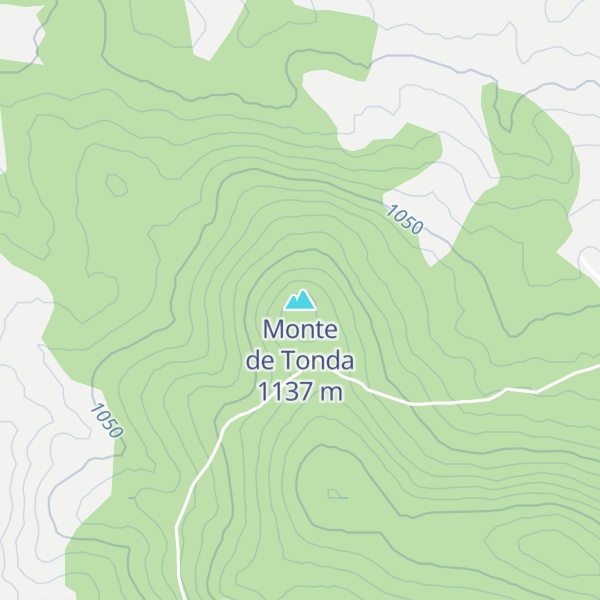 Map of Monte de Tonda