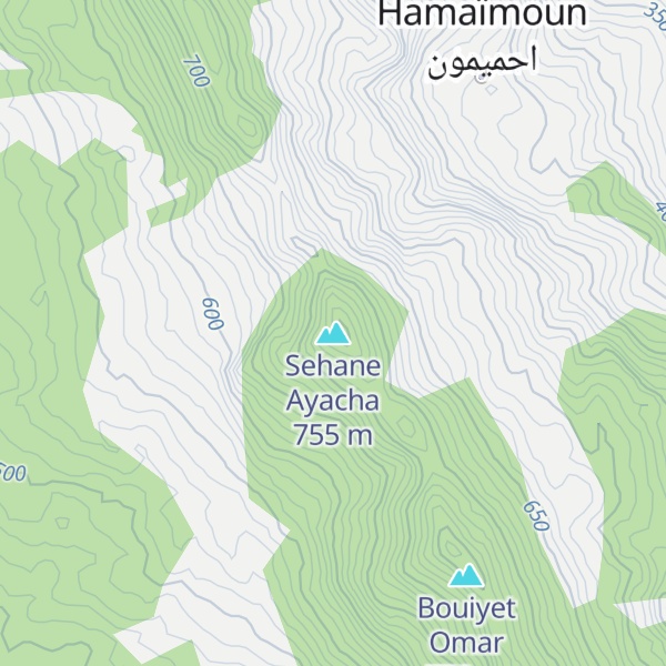 Map of Sehane Ayacha