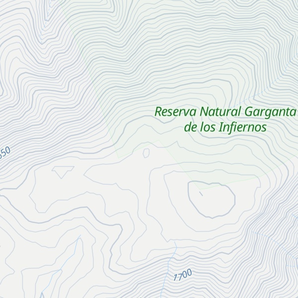 Map of Risco el Cabecero