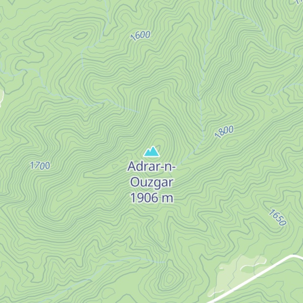 Map of Adrar-n-Ouzgar