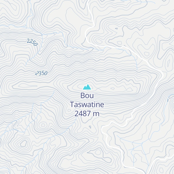 Map of Bou Taswatine