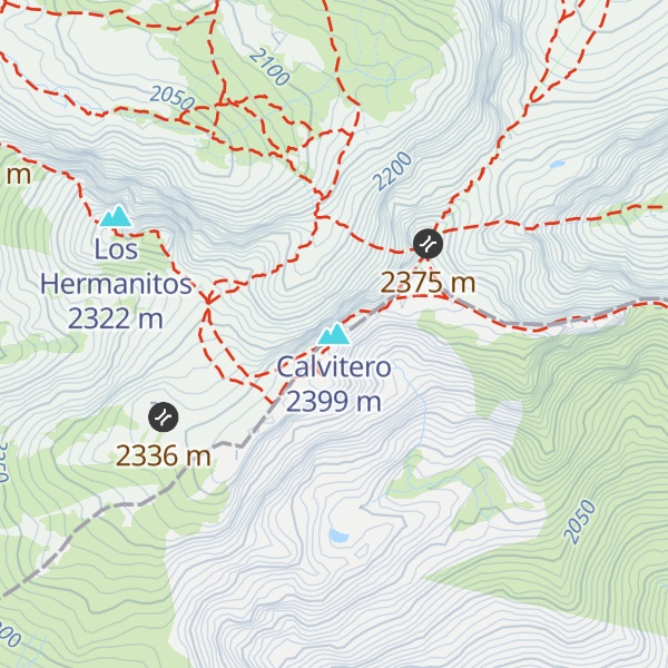 Map of Calvitero