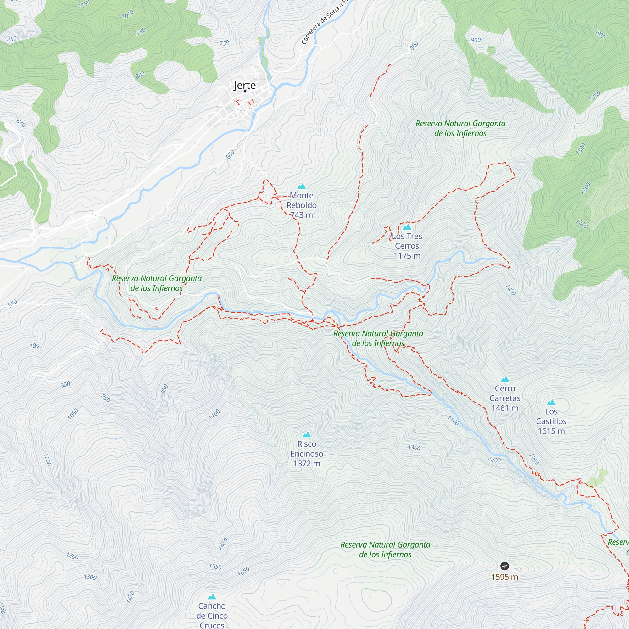 Refugio Pescadores map