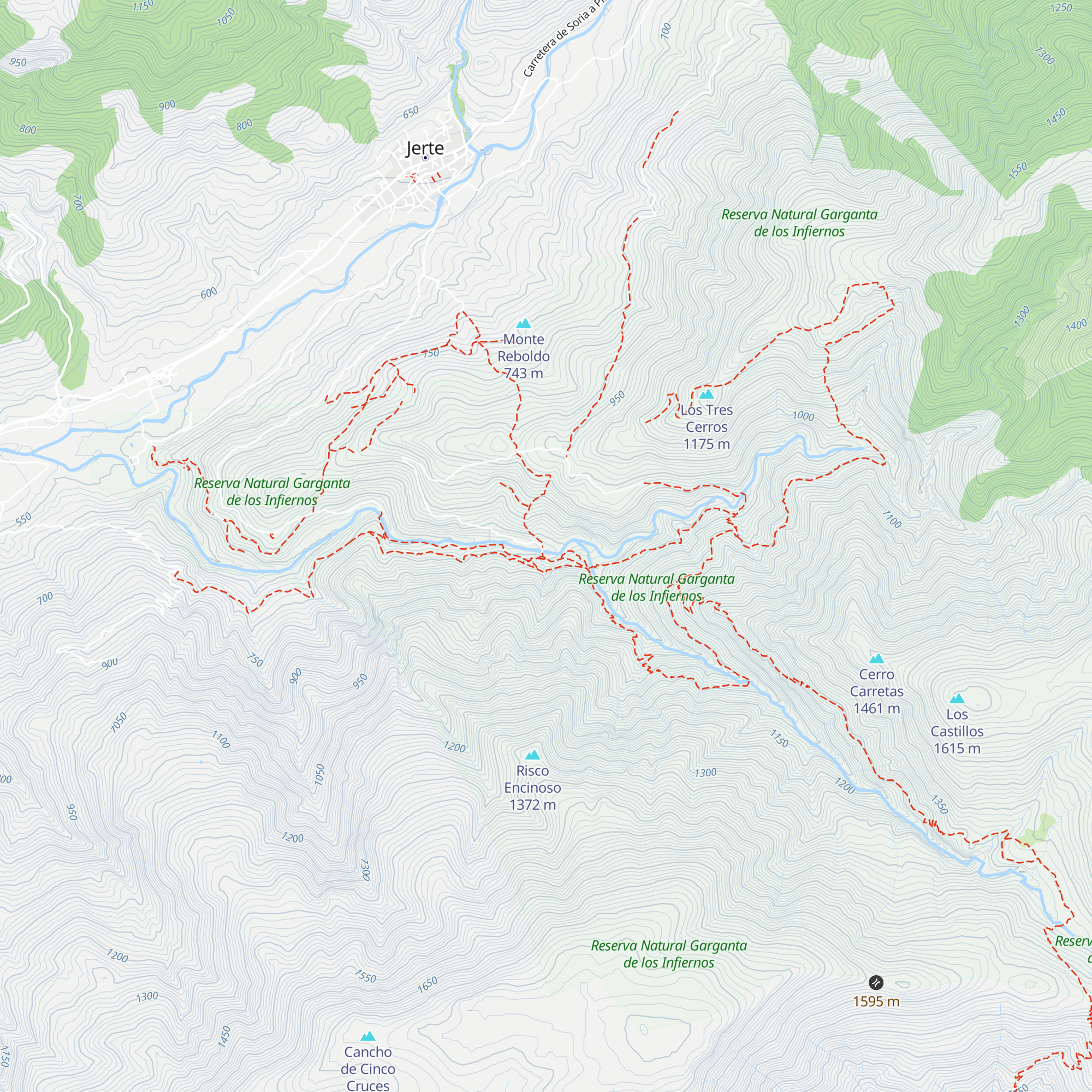 Refugio Pescadores map