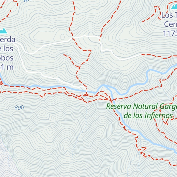 Map of Refugio Pescadores
