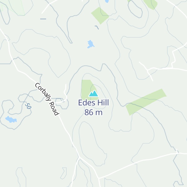 Map of Edes Hill