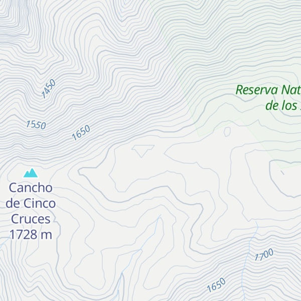 Map of Canchal del Pozo