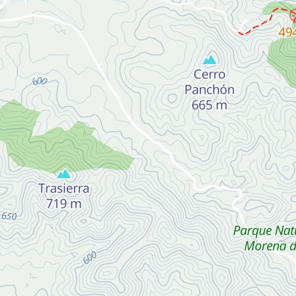 Map of Alamares Alto