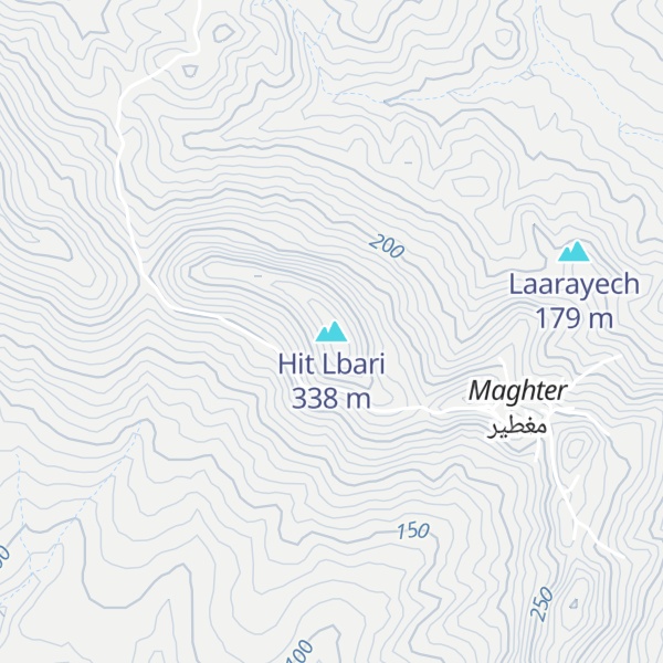 Map of Hit Lbari