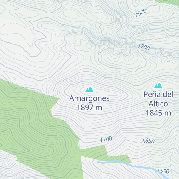 Map of Amargones
