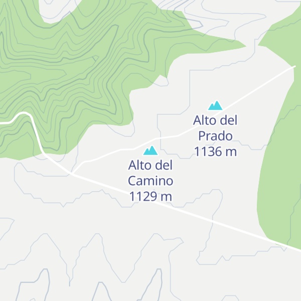 Map of Alto del Camino