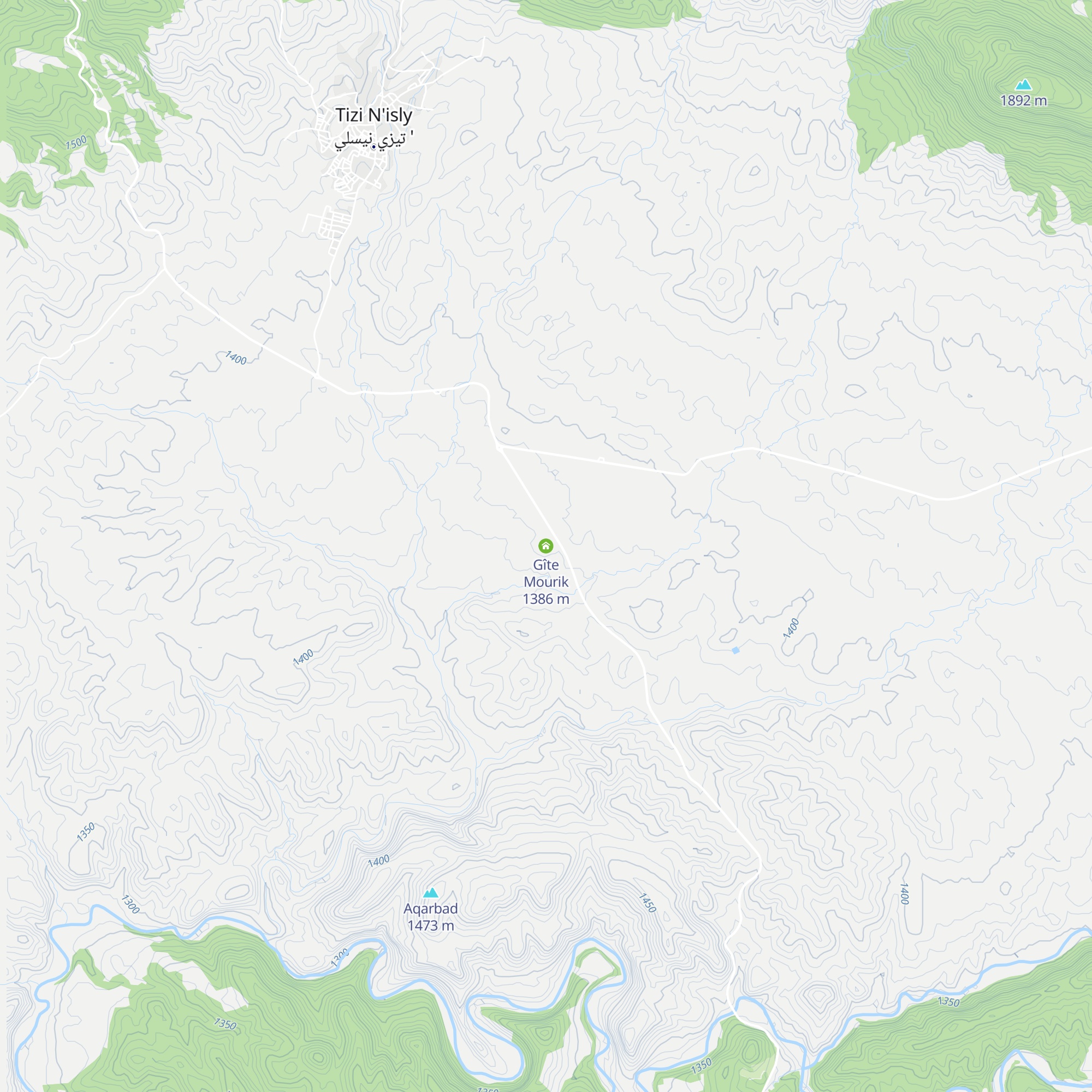Gîte Mourik map