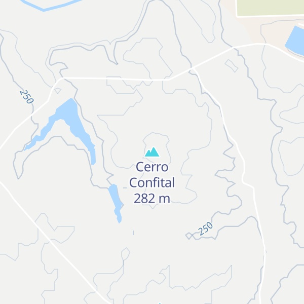 Map of Cerro Confital