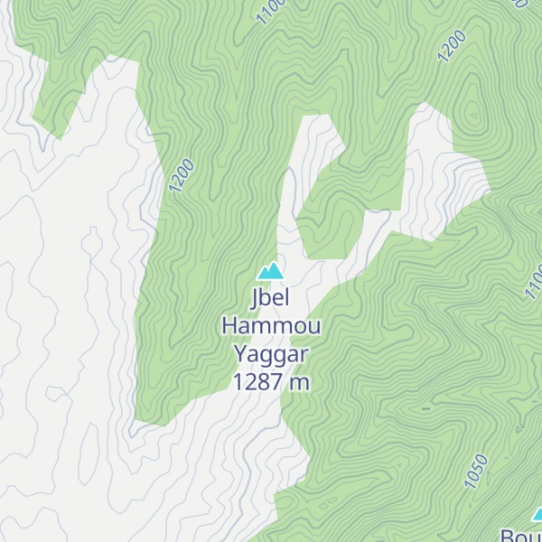 Map of Jbel Hammou Yaggar