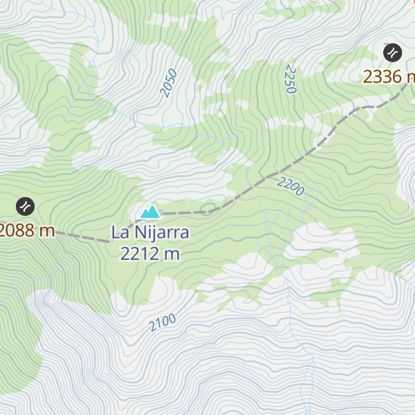 Map of Canchal de los Campanarios