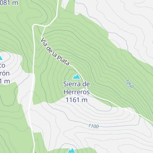 Map of Sierra de Herreros