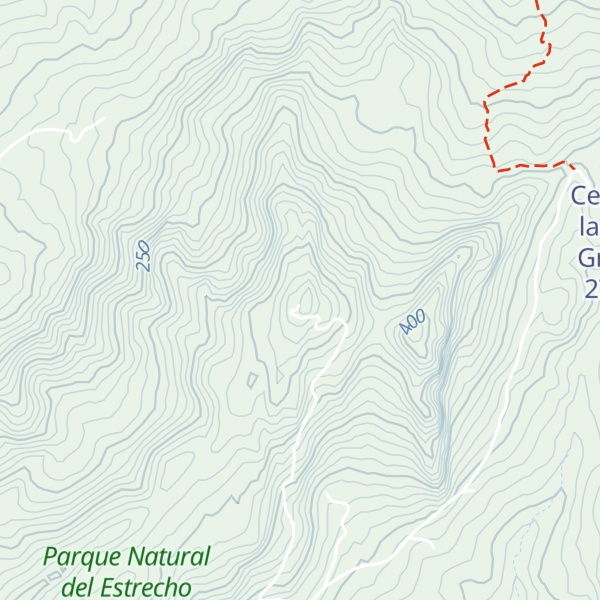Map of Monte de la Silla del Papa