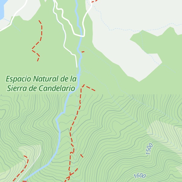 Map of Refugio de la Dehesa de Candelario