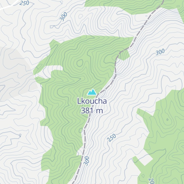 Map of Lkoucha