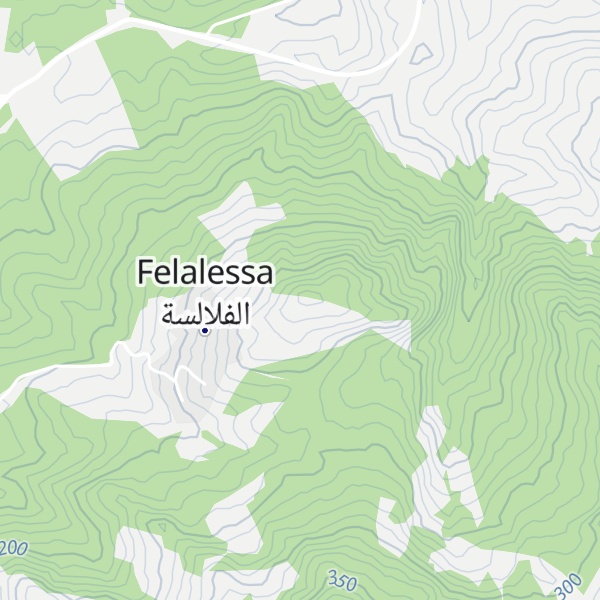 Map of Korret Flalsa