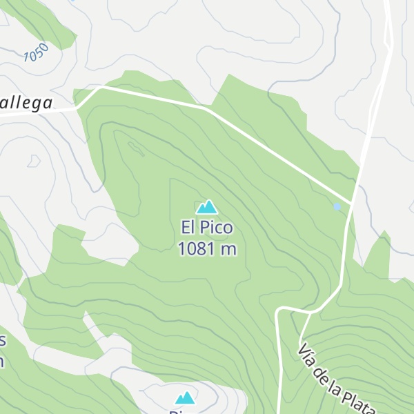 Map of El Pico