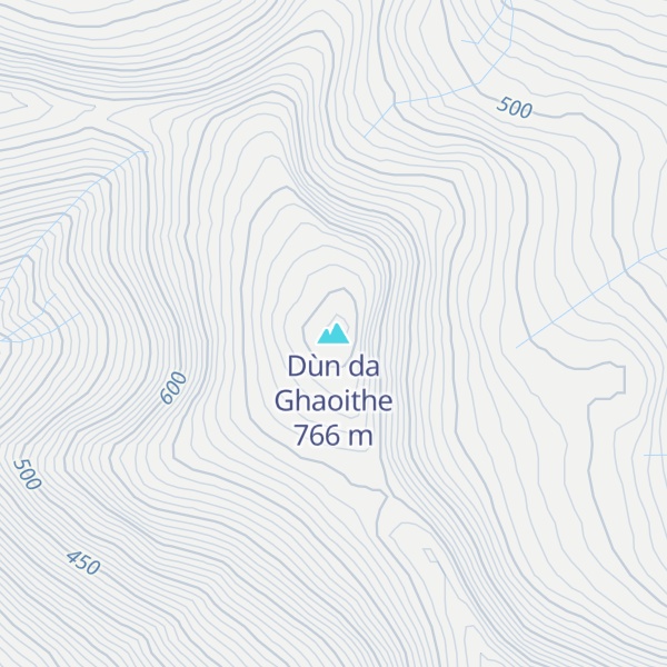 Map of Dùn da Ghaoithe