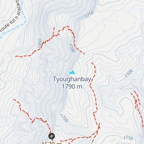 Map of Tyoughanbay
