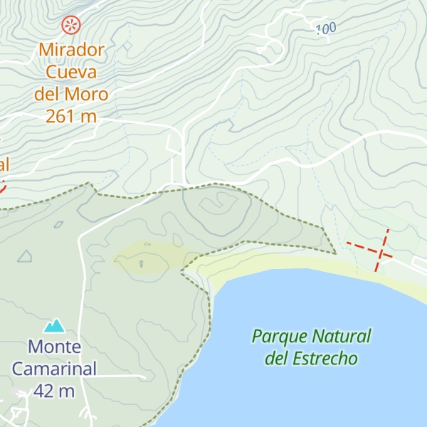 Map of Sierra de la Plata