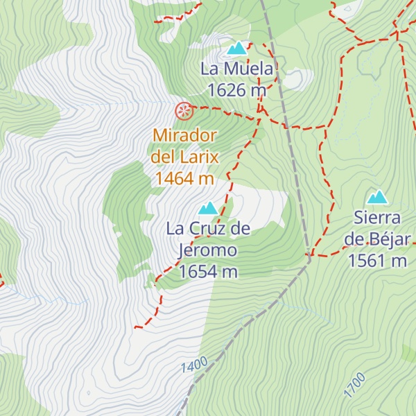 Map of La Cruz de Jeromo