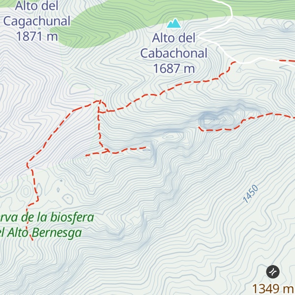Map of María de los Corros